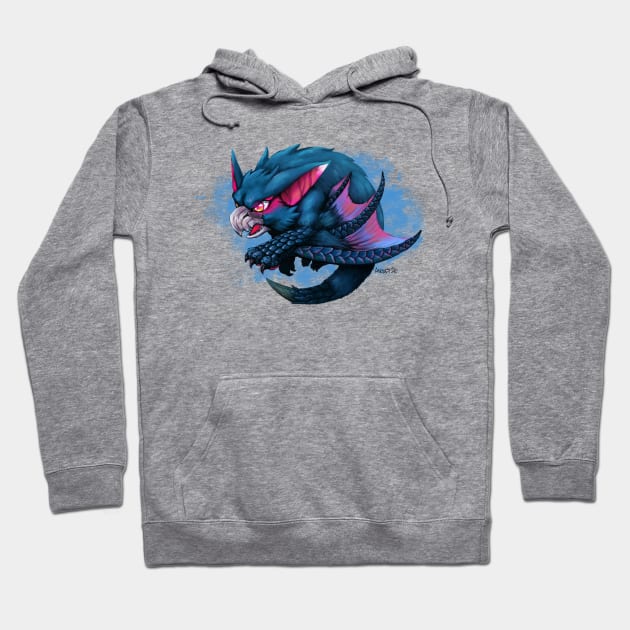 Chibi Nargacuga Hoodie by August